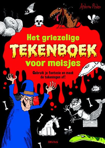Het griezelige tekenboek voor meisjes