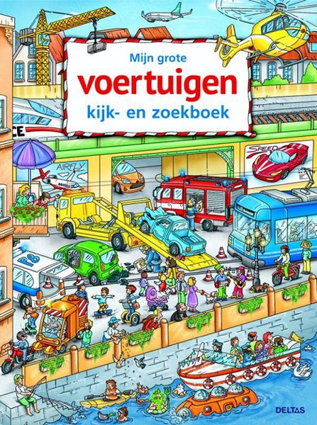 Mijn grote voertuigen kijk - en zoekboek
