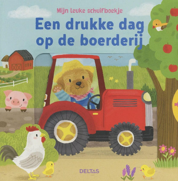 Mijn leuke schuifboekje - Een drukke dag op de boerderij
