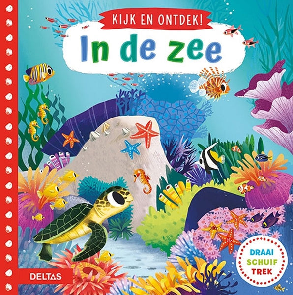 Boek - Kijk en ontdek! In de zee