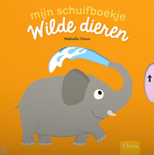 Mijn schuifboekje : Wilde dieren (karton) 1+