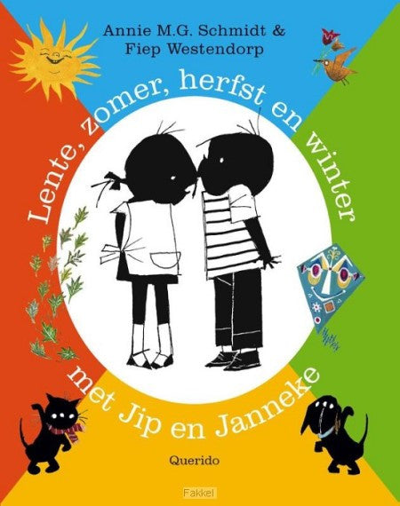 Boek - Lente, zomer, herfst en winter met Jip en Janneke