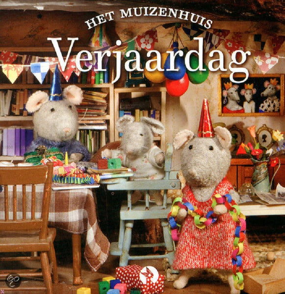 Het Muizenhuis Verjaardag - kartonboek