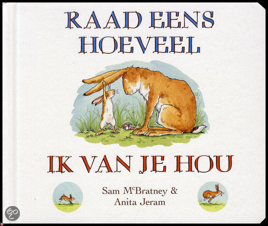 Raad eens hoeveel ik van je hou  luxe kartonboek
