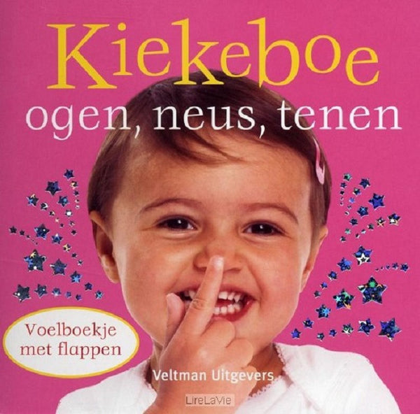 Boek - Kiekeboe ogen, neus, tenen