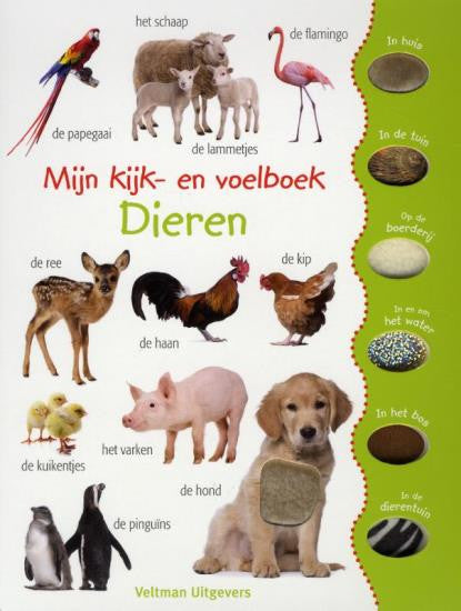 Mijn kijk-en voelboek Dieren
