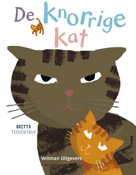 De knorrige kat (kartonboek). 1+