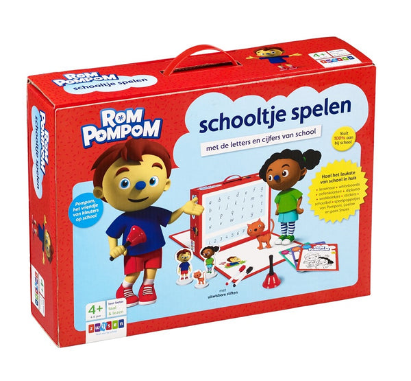 RomPomPom Schooltje spelen