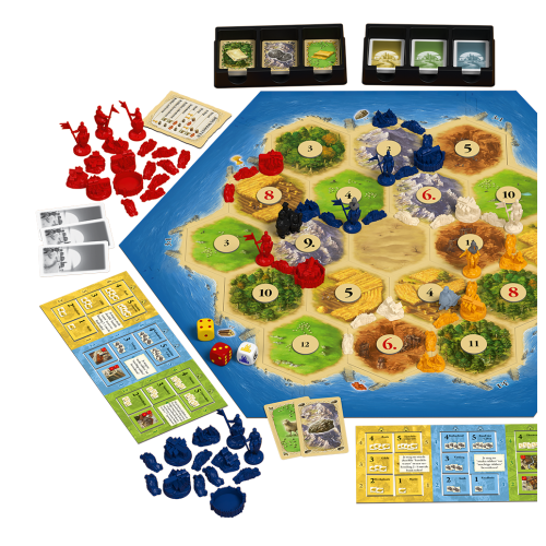 999 Games Catan Uitbreiding Steden en Ridders - Bordspel