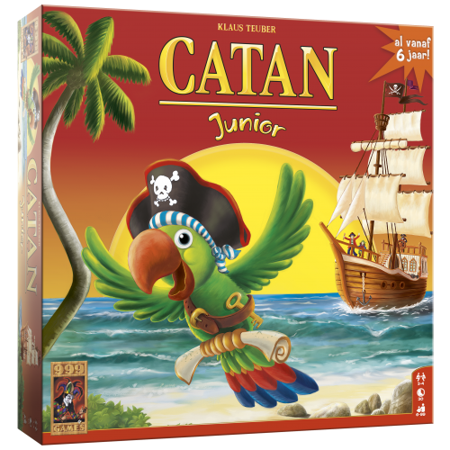 Catan Junior - Bordspel spellen van 999 Games doos voorkant productfoto