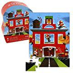 Crocodile Creek Floor Puzzle - Fire station - 24 stukjes