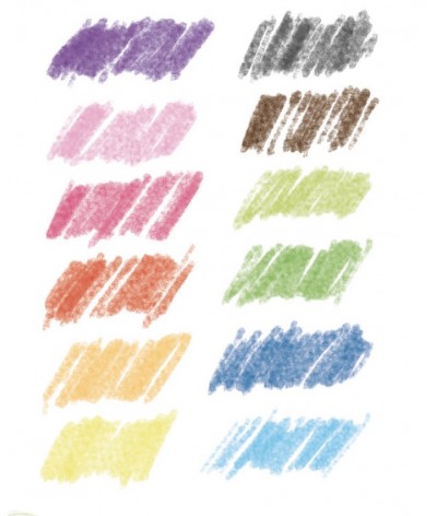 Djeco 12 aquarelpotloden