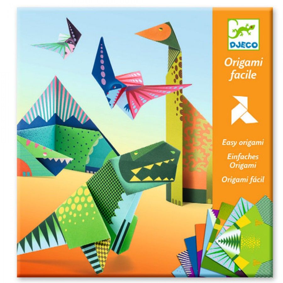 Djecp Eenvoudige origami - Dinosaurussen