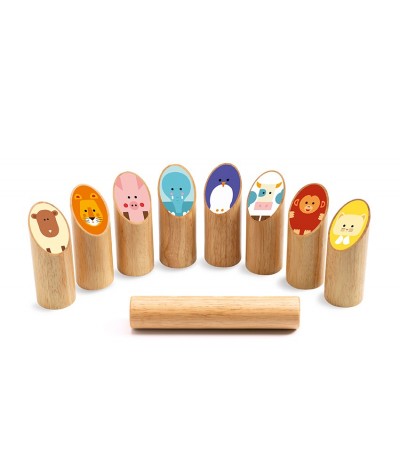 Djeco Kyyanimo Scandinavisch kegelspel