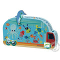 Djeco Silhouette Puzzel  - The Aquarium - 16 stukjes