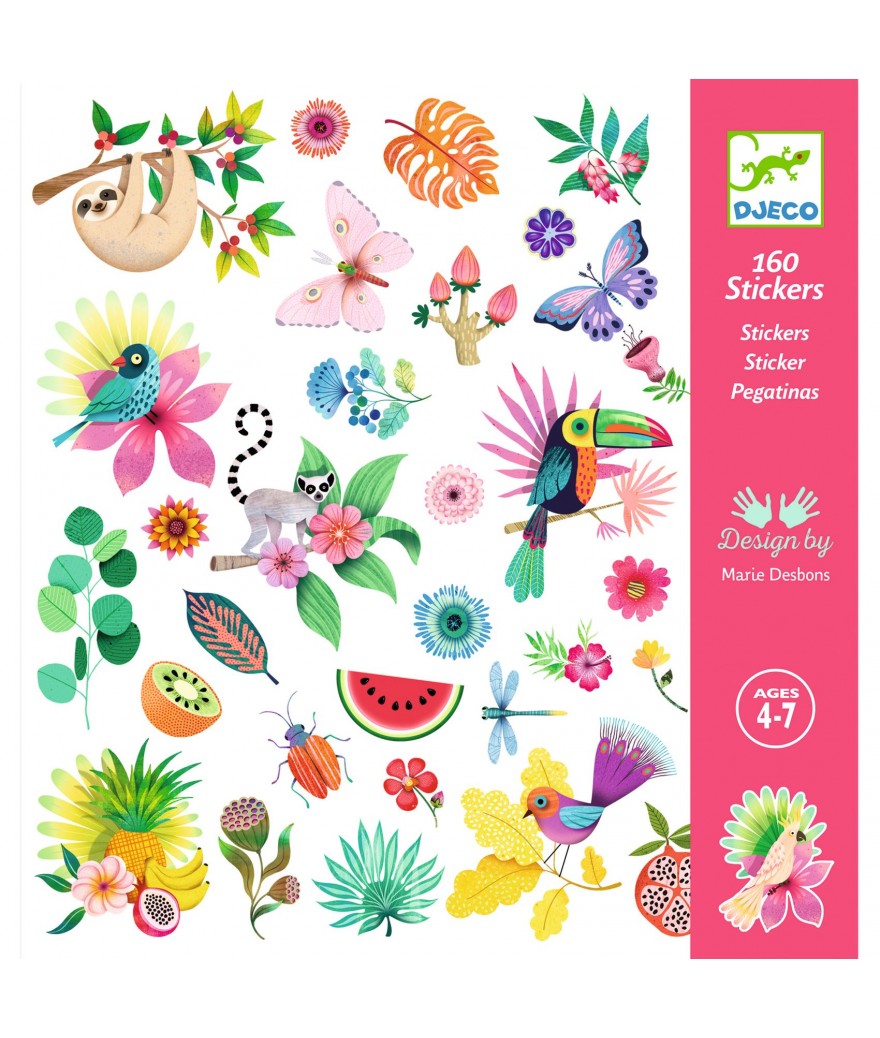 Djeco Stickers - Paradijs