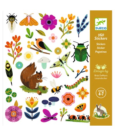 Djeco Stickers - Tuin