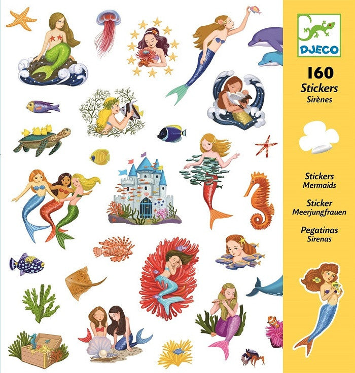 Djeco Stickers Zeemeermin