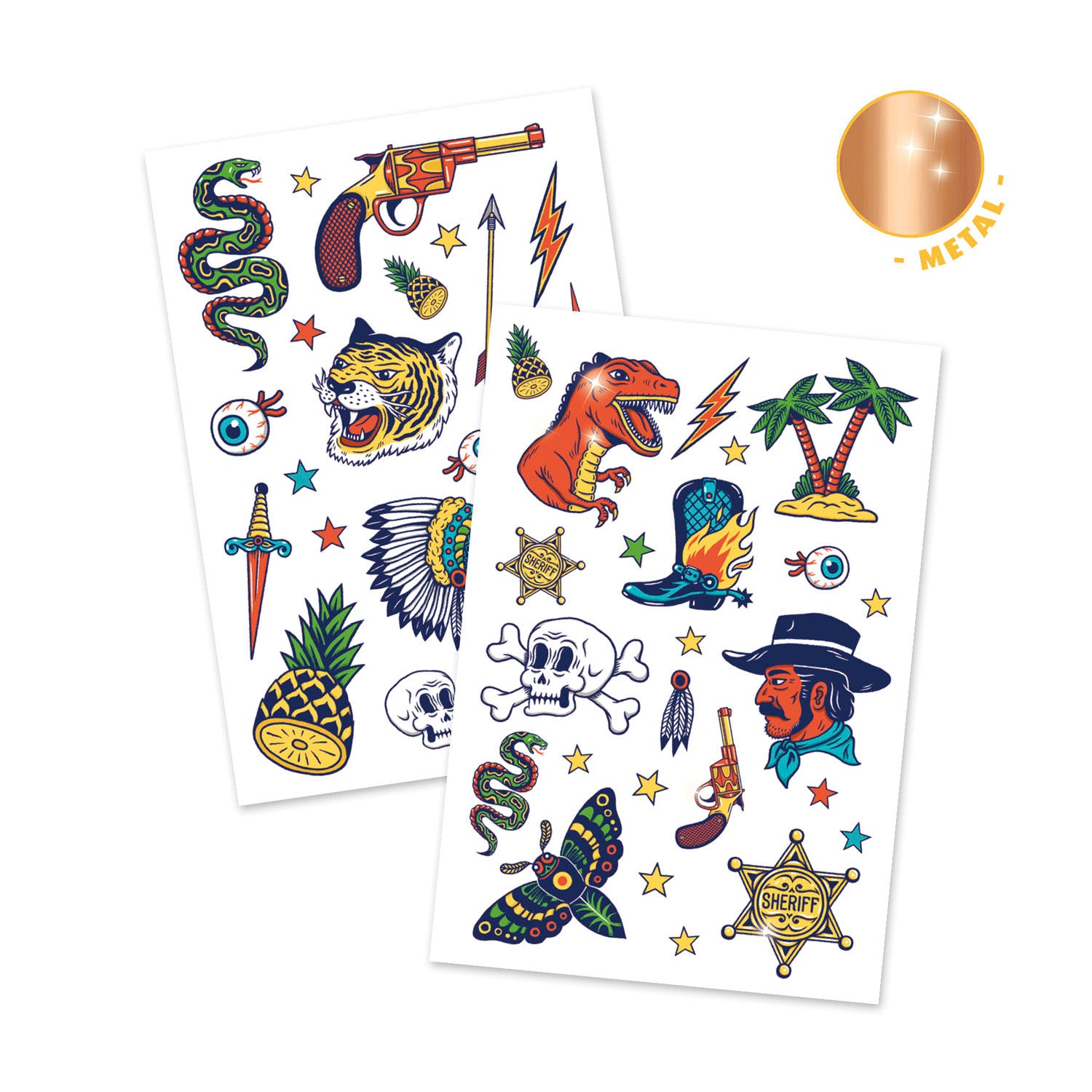 Djeco Tatoeages Bang Bang 50 stuks