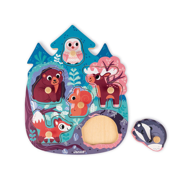 Knoppuzzel Bos - Janod
