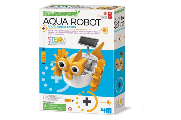 4M Kidzlabs Green Science  - Hybrid Solar Engineering AQUA ROBOT