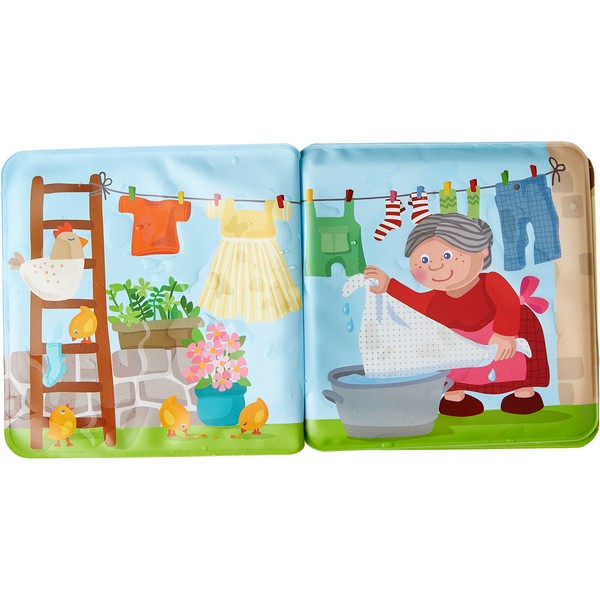 Badboek Wasdag bij Varkentje en Koe