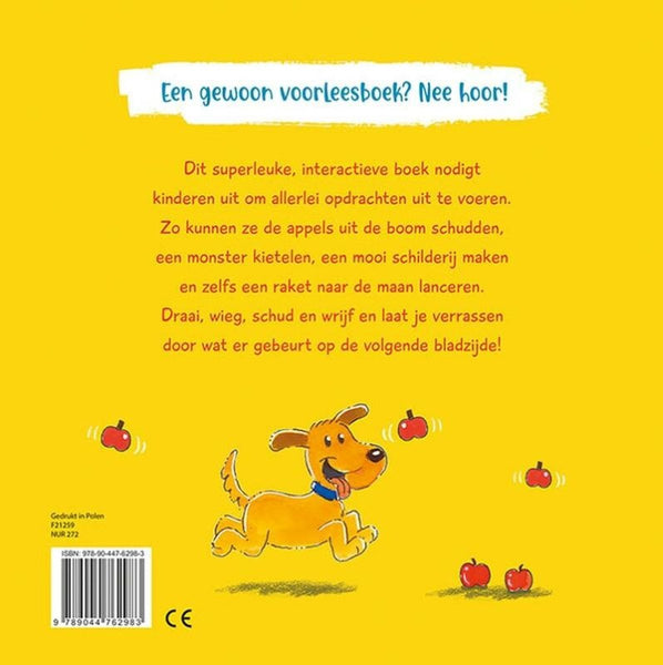 Schud eens aan de appelboom