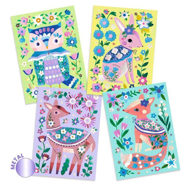 Schilderijen metalliseren - Mooi bos