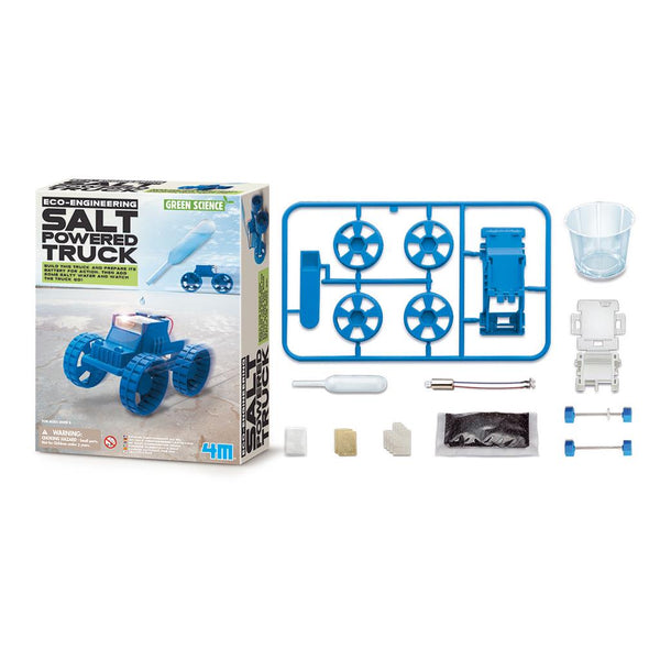 4M Kidzlabs Green Science - Eco-Engineering SALT-POWERED TRUCK