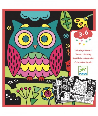 Kleuren met fluweel - In het donker zijn er ......