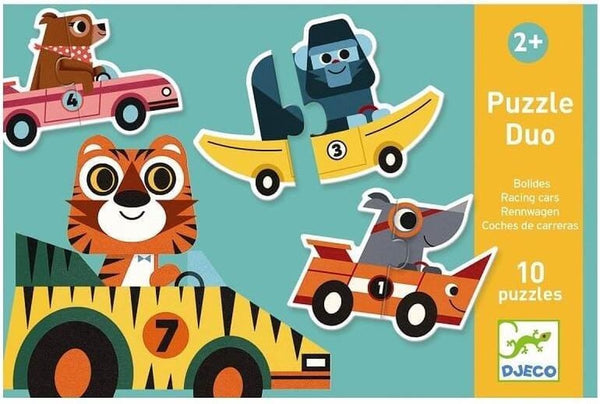 Duo Puzzel Bolides - Djeco