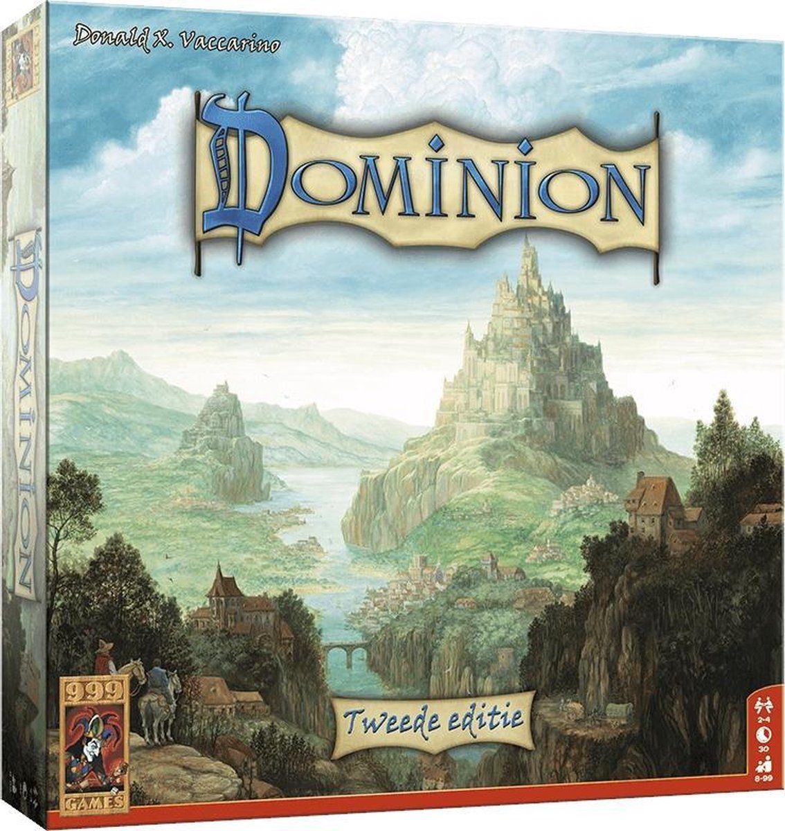 Dominion (tweede editie) spellen van 999 Games doos voorkant productfoto