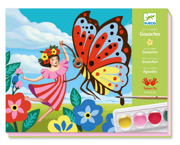 Waterverf - Kunst op nummer - Miniaturen