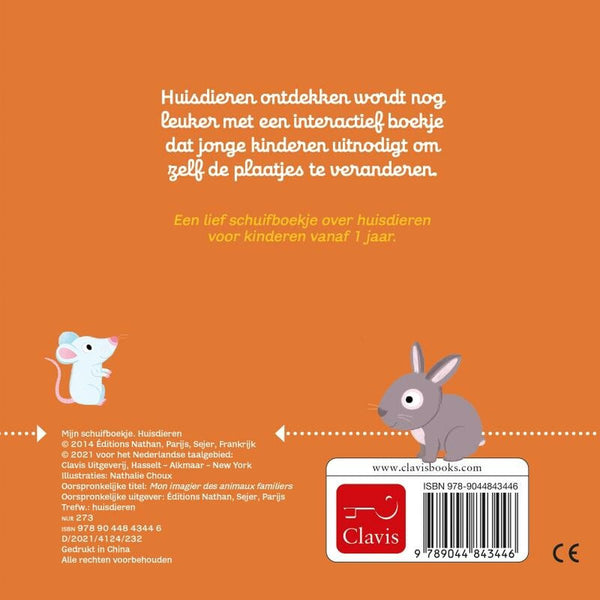 Mijn schuifboekje Huisdieren