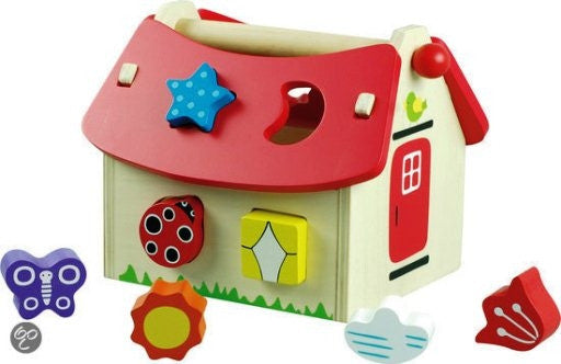 New Classic Toys Vormenhuis rood