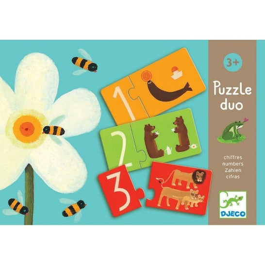 Djeco Puzzel Duo Cijfers