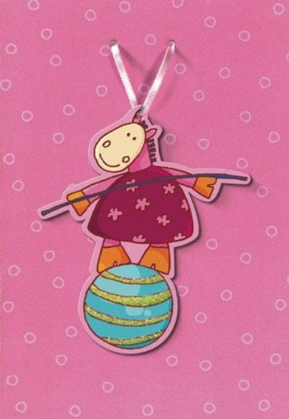 Haba Kaart met hanger paard