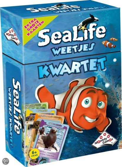 Identity Games Sealife weetjes kwartet
