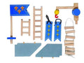 Papo Le Toy Van TV573 accessoires blauw kasteel