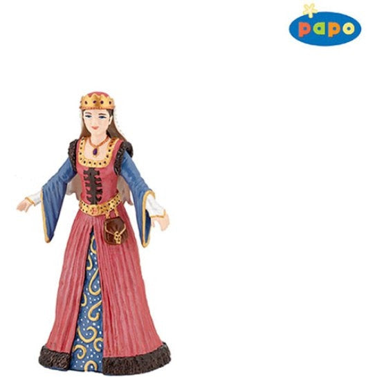 Papo Middeleeuwse Koningin (rood)