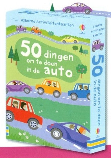 Boek/puzzel: 50 dingen om te doen in de auto