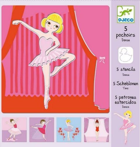 Djeco Sjablonen Dans