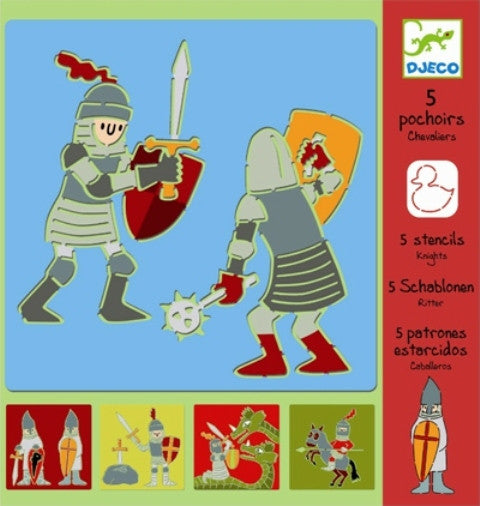 Djeco Sjablonen Ridders