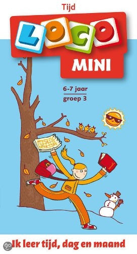 Mini Loco - boekje Ik leer tijd. dag en maand
