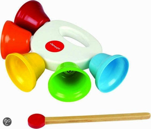 Janod Confetti handvat met klokken