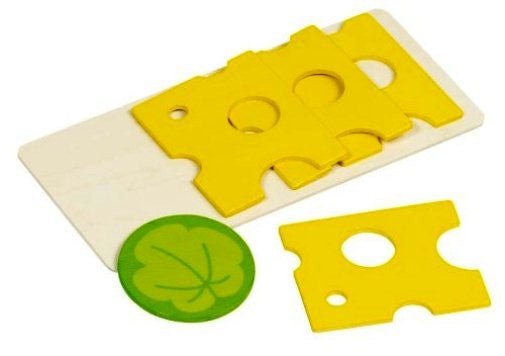 Goki Winkelwaar: Plakjes kaas en een slablaadje
