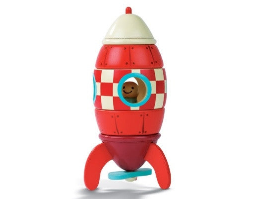 Janod Magneet set raket 18m+