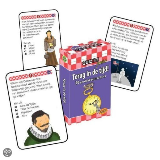 Quiz it! Terug in de tijd! 50 geschiedenisraadsels
