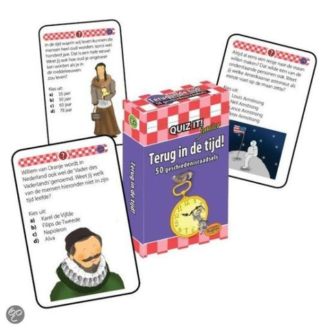 Quiz it! Terug in de tijd! 50 geschiedenisraadsels