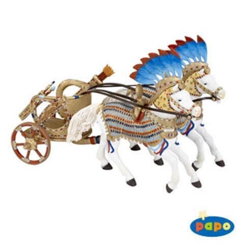 Papo Egyptische Strijdwagen met paarden
